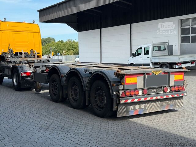 Vaihtolava-puoliperävaunu BROSHUIS MFCC-HD 3-Achs Containerchassis