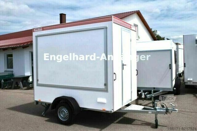 Търговско ремарке TOMPLAN Verkaufsanhänger THEK 251 Leer Imbissanhänger