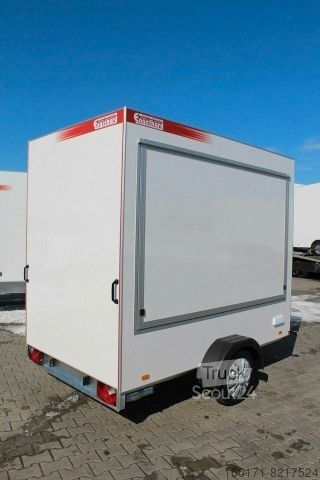 Търговско ремарке TOMPLAN Verkaufsanhänger THEK 251 Leer Imbissanhänger