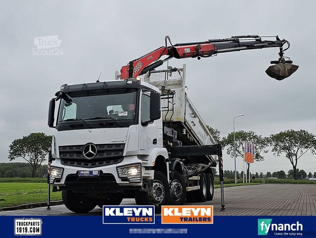 Volquete de 3 lados MERCEDES-BENZ AROCS 3243 FASSI F175A023