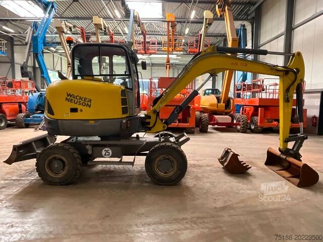 Ratinis ekskavatorius Neuson 6503 WD