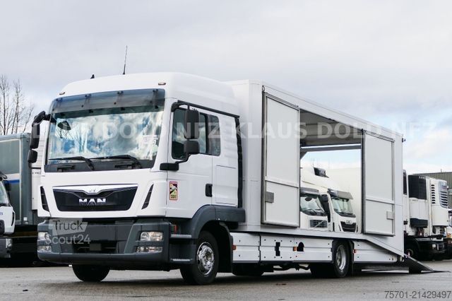 Furgon transport auto MAN TGL 8.250 geschloss. Autotransp. Moetefindt