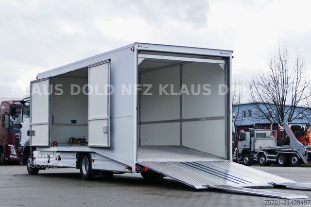Furgon transport auto MAN TGL 8.250 geschloss. Autotransp. Moetefindt