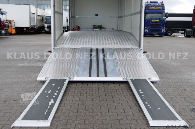 Furgon transport auto MAN TGL 8.250 geschloss. Autotransp. Moetefindt