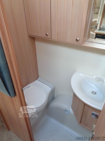 Campingvogn BÜRSTNER Averso 510 TK *Vorzelt*Mover*Klima*7 Schlafpl.*