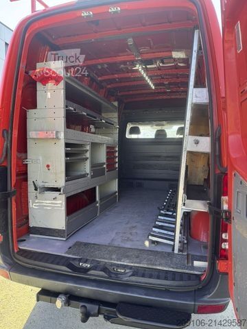 Magas tetős furgon MERCEDES-BENZ Sprinter 316 Tempomat Klima AHK 2,8 Glass Transp