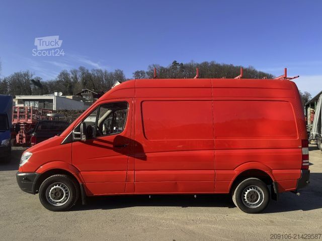 Magas tetős furgon MERCEDES-BENZ Sprinter 316 Tempomat Klima AHK 2,8 Glass Transp