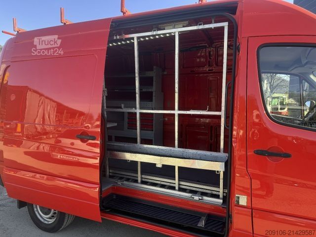 Magas tetős furgon MERCEDES-BENZ Sprinter 316 Tempomat Klima AHK 2,8 Glass Transp
