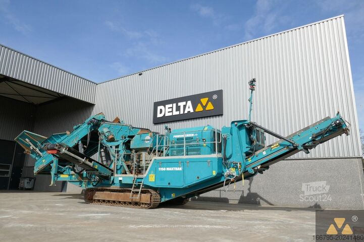 Knusningsanlæg Powerscreen 1150 Maxtrak