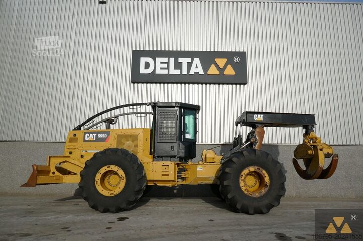 Трелевочный трактор Caterpillar 555D