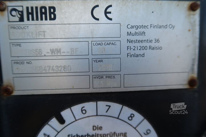 Camion benne à bras amovible Volvo FH 460 6x4