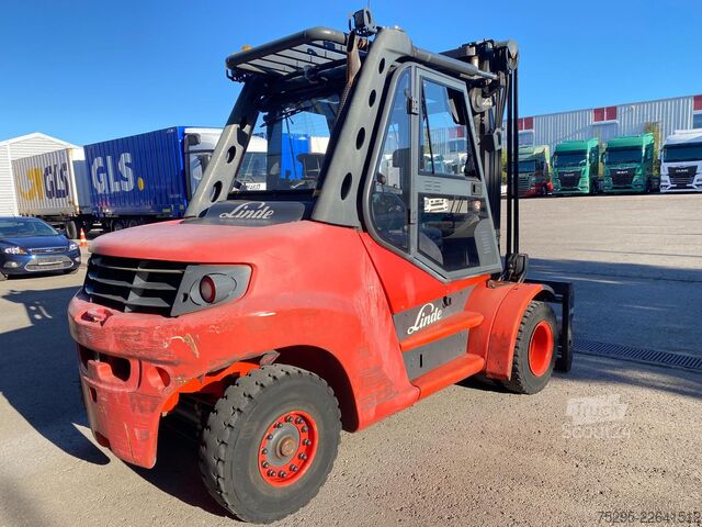 Komerciālais transportlīdzeklis Linde H80D-02 900 Diesel BJ2015 15650 h guter Zustand