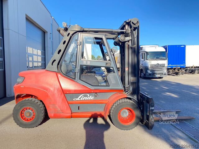 Komerciālais transportlīdzeklis Linde H80D-02 900 Diesel BJ2015 15650 h guter Zustand