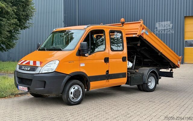 φορτηγό ανατρεπόμενο βαν Iveco 50C17K - DoKa 7 Sitz - 136 TKm - 1. Hand