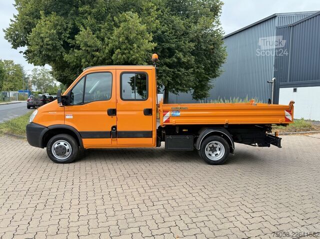 φορτηγό ανατρεπόμενο βαν Iveco 50C17K - DoKa 7 Sitz - 136 TKm - 1. Hand