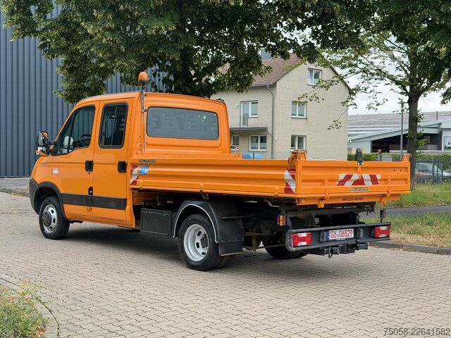 φορτηγό ανατρεπόμενο βαν Iveco 50C17K - DoKa 7 Sitz - 136 TKm - 1. Hand
