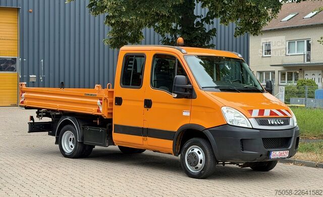 φορτηγό ανατρεπόμενο βαν Iveco 50C17K - DoKa 7 Sitz - 136 TKm - 1. Hand