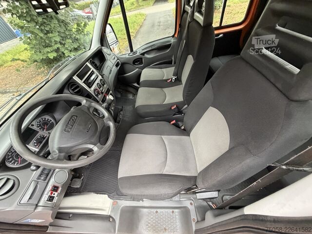 φορτηγό ανατρεπόμενο βαν Iveco 50C17K - DoKa 7 Sitz - 136 TKm - 1. Hand