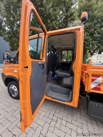 φορτηγό ανατρεπόμενο βαν Iveco 50C17K - DoKa 7 Sitz - 136 TKm - 1. Hand