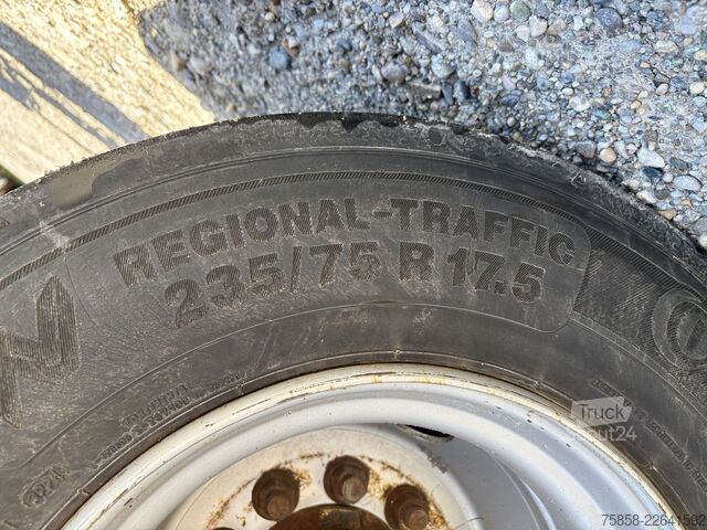 Rimorchio con telaio SOMMER Jumbo Lafette Verzinkt 235/75R17,5