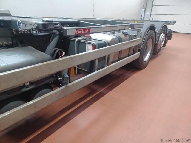 Camión con caja móvil Mercedes-Benz Antos 2543 WIESEL BDF Hubrahmen