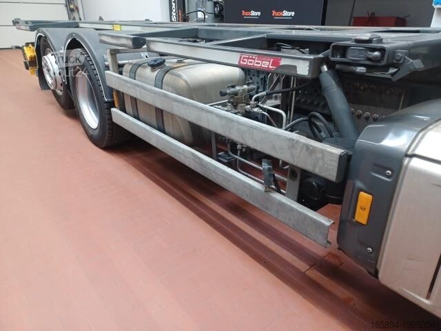 Camión con caja móvil Mercedes-Benz Antos 2543 WIESEL BDF Hubrahmen