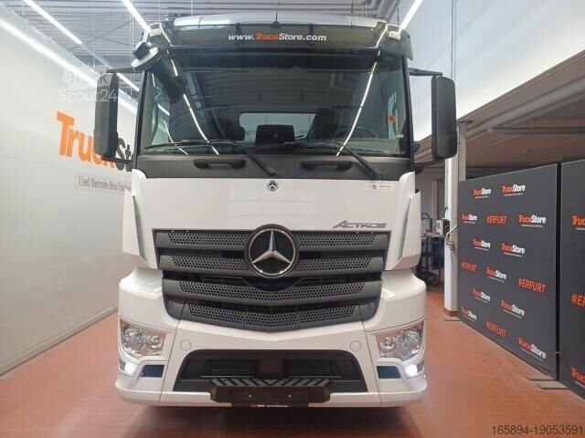 Camión con caja móvil Mercedes-Benz Antos 2543 WIESEL BDF Hubrahmen