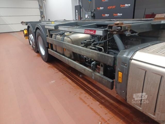 Camión con caja móvil Mercedes-Benz Antos 2543 WIESEL BDF Hubrahmen