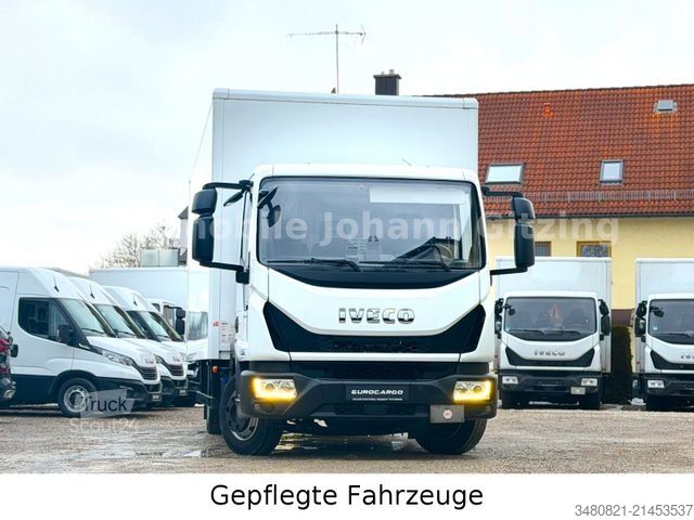 Dubă cu caroserie tip cutie IVECO EUROCARGO ML 75E21/P Koffer Luftfederung LBW DFL