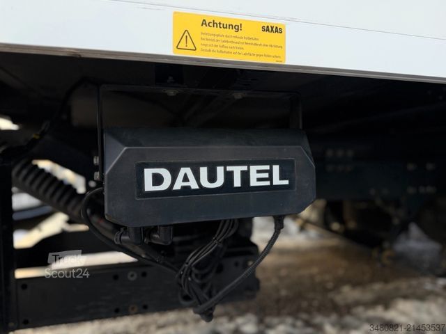 Dubă cu caroserie tip cutie IVECO EUROCARGO ML 75E21/P Koffer Luftfederung LBW DFL