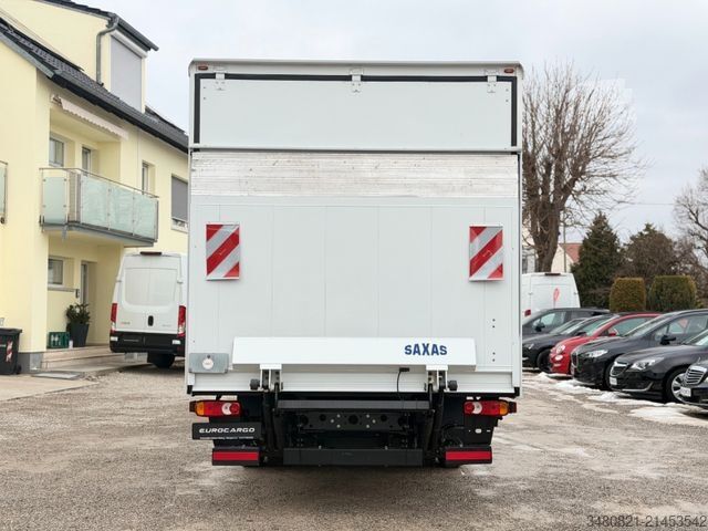Dubă cu caroserie tip cutie IVECO EUROCARGO ML 75E21/P Koffer Luftfederung LBW DFL