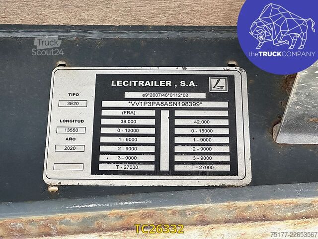 Trailer til platform LeciTrailer 