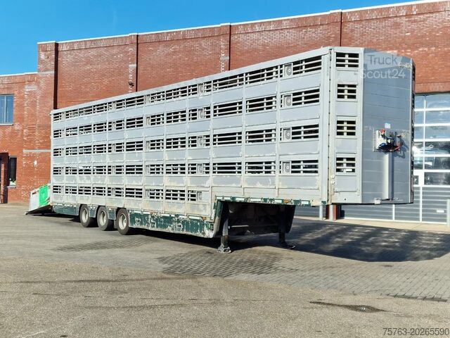 Transport av nötkreatur Pezzaioli 5 deck livestock trailer - Water & Ventilation ...
