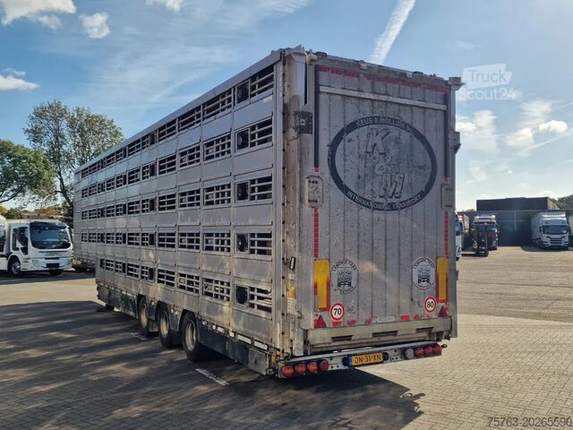 Transport av nötkreatur Pezzaioli 5 deck livestock trailer - Water & Ventilation ...