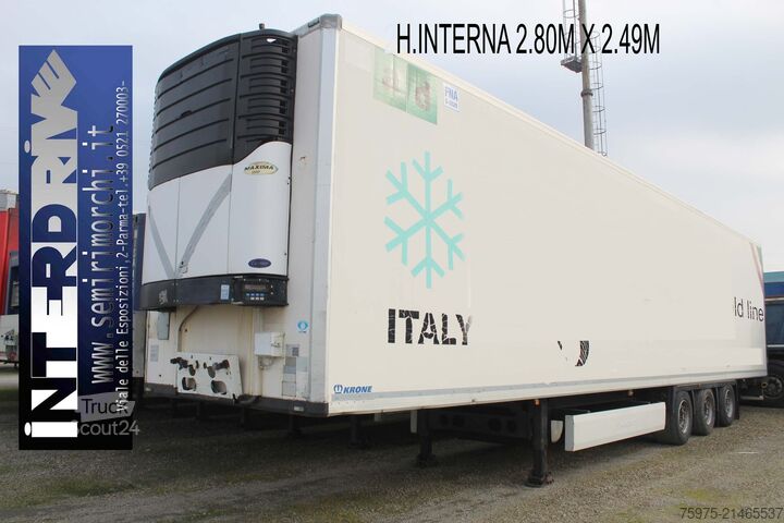 شبه مقطورة مبردة Krone semirimorchio frigorifero mega usato