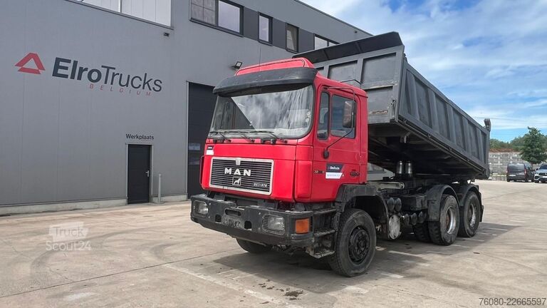 3-sidig tipp MAN 32.372 (13T AXLES / LAMES / GRAND PONT / BIG AX...