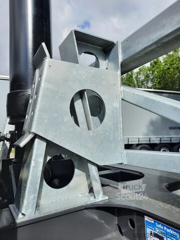 Containerchassis semitrailer Fliegl SDS 380 Kippchassis für 1x 20