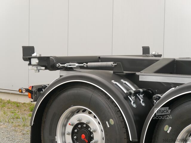 Containerchassis semitrailer Fliegl SDS 380 Kippchassis für 1x 20