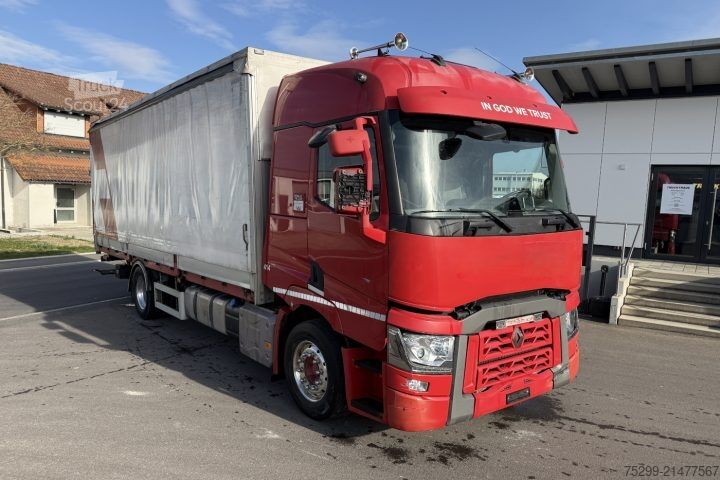 Бортовой грузовик с тентом Renault T 460 4x2 Plane/HB / Swiss-Vehicle