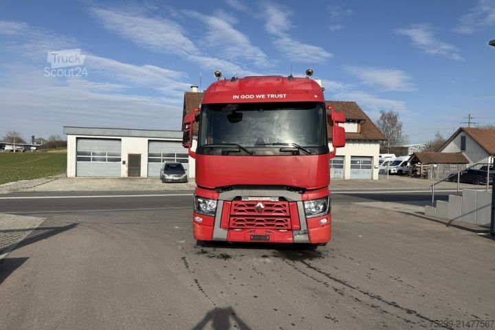 Бортовой грузовик с тентом Renault T 460 4x2 Plane/HB / Swiss-Vehicle