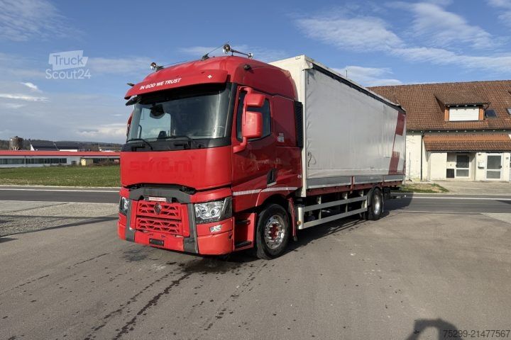 Camion plateau avec bâche Renault T 460 4x2 Plane/HB / Swiss-Vehicle