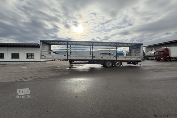 Semi-remorque bâchée Schwarzmüller SPA2/E Brücke mit Verdeck / Swiss-Vehicle