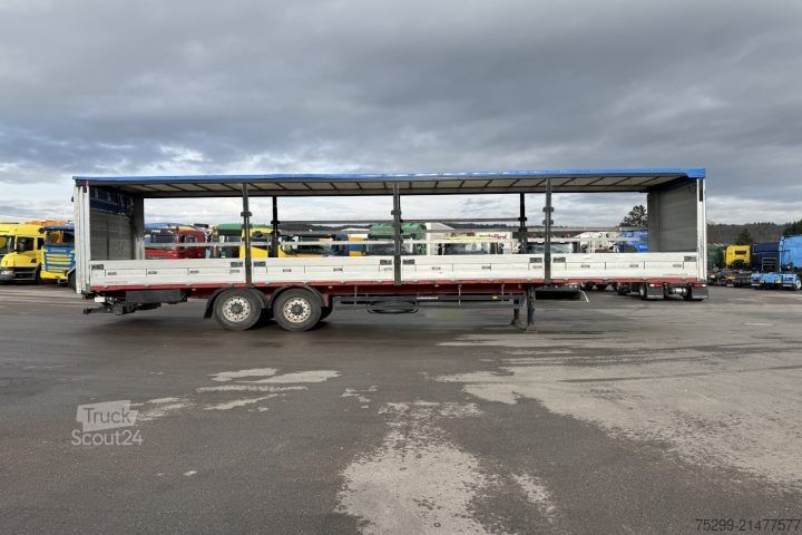 Semi-reboque aberto com lona Schwarzmüller SPA2/E Brücke mit Verdeck / Swiss-Vehicle