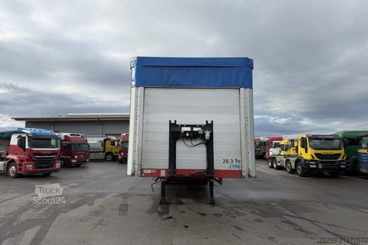 Semi-remorque bâchée Schwarzmüller SPA2/E Brücke mit Verdeck / Swiss-Vehicle
