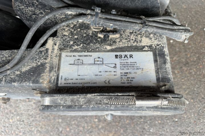 Semi-remorque bâchée Schwarzmüller SPA2/E Brücke mit Verdeck / Swiss-Vehicle