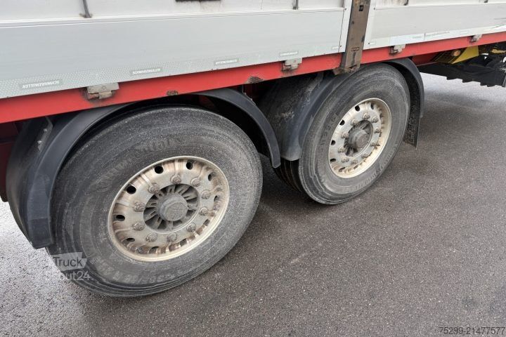 Semi-remorque bâchée Schwarzmüller SPA2/E Brücke mit Verdeck / Swiss-Vehicle