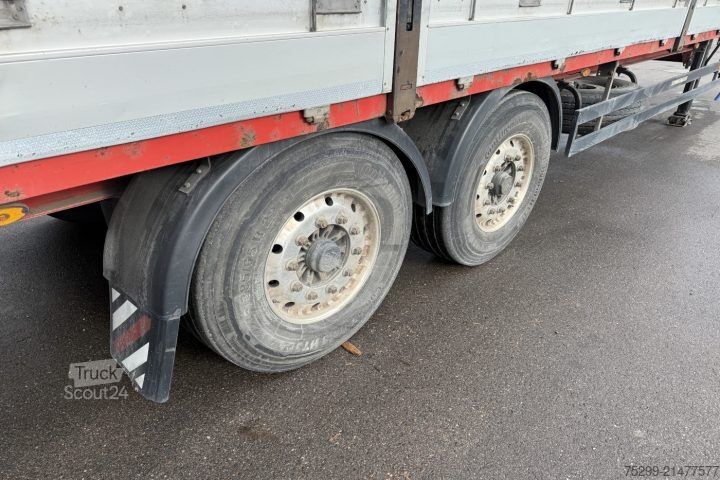 Semi-reboque aberto com lona Schwarzmüller SPA2/E Brücke mit Verdeck / Swiss-Vehicle