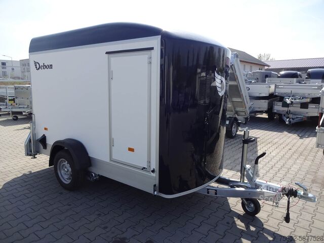 Motociklo priekaba Cheval Liberté Debon Roadster 300 Multiplex mit Seitentür
