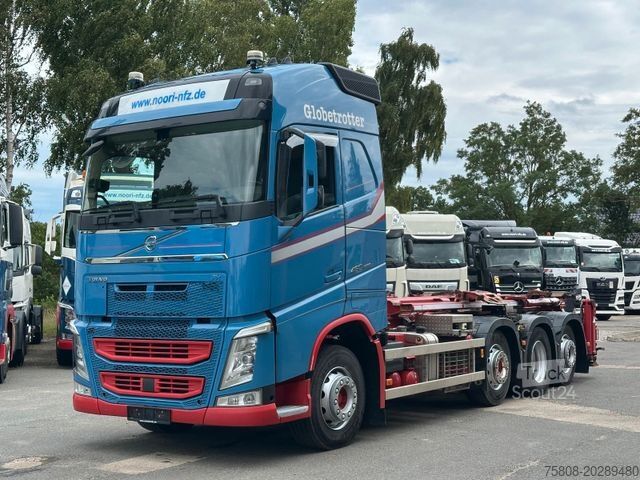 Ruloninė konteinerinė savivartis VOLVO FH460 Silosteller/Abroller M-Tech HLS20 2Lenk