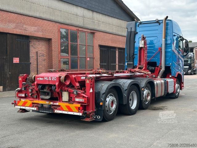 Ruloninė konteinerinė savivartis VOLVO FH460 Silosteller/Abroller M-Tech HLS20 2Lenk